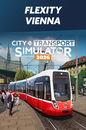 CTS 2026 - Tram DLC: Flexity Vienna - City Transport Simulator Bus & Tram
