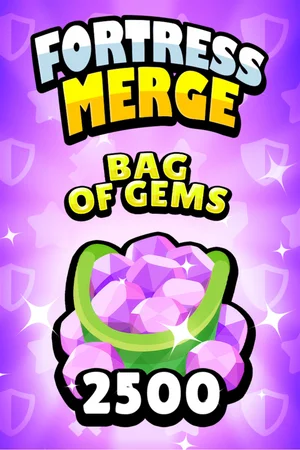 Fortress Merge: Bag of Gems - 2500