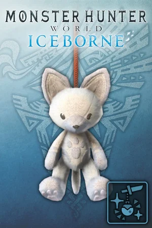 Pendant: White Felyne Teddy