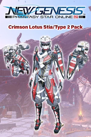 PSO2:NGS - Crimson Lotus Stia/Type 2 Pack