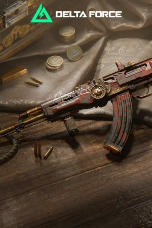 AKM Assault Rifle-Scarlet Spoils