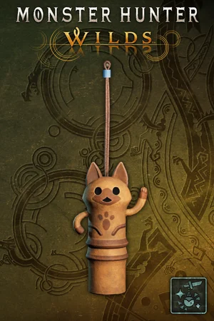 Pendant: Stretched White Cat