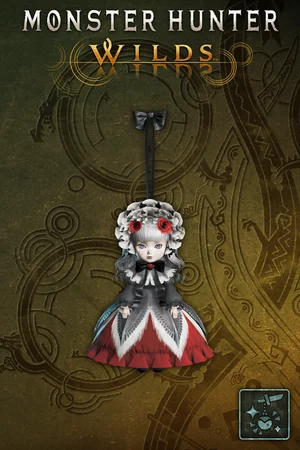 Pendant: Red Lala Dress Doll