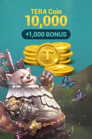 [NA/EU] TERA Coin 10,000 (+1,000 BONUS)