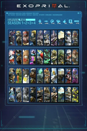 Exoprimal Survival Pass Premium Tier Bundle