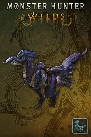 Seikret Decoration: Duskhorn Caparison