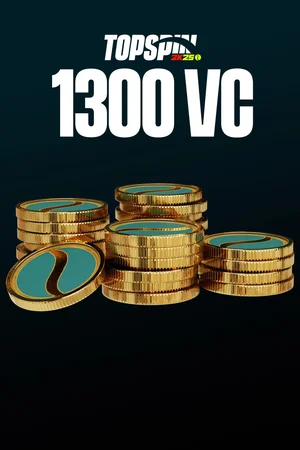 TopSpin 2K25 1,300 Virtual Currency Pack