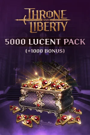 5,000 Lucent Pack (+1,000) - Throne and Liberty