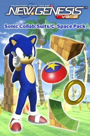 PSO2:NGS - Sonic Collab: Suits/C-Space Pack