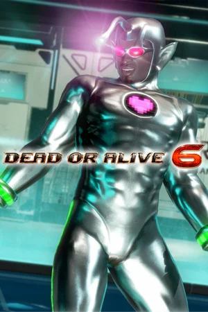 DOA6 "Nova" Sci-Fi Body Suit (Silver) - Zack