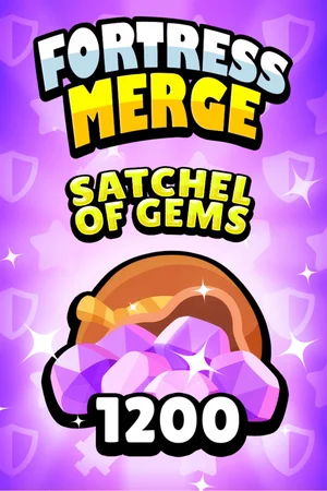 Fortress Merge: Satchel of Gems - 1200