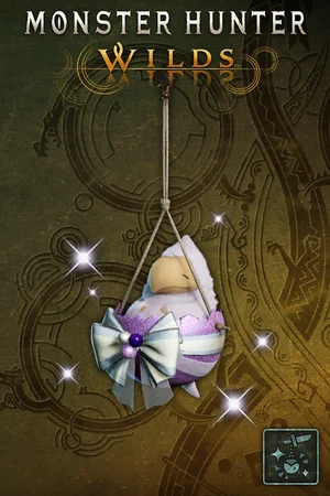 Pendant: Purple Rock-a-Baby