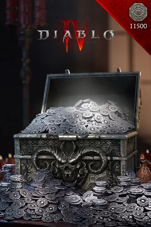Diablo® IV - 11500 Platinum: 10000 + 1500 Platinum Bonus