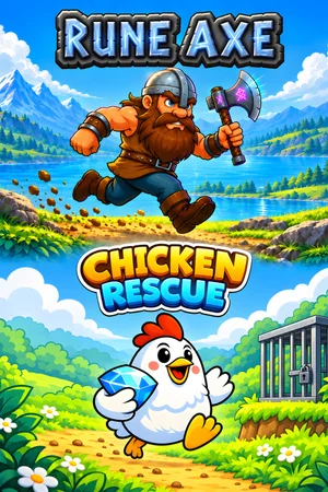 Rune Axe + Chicken Rescue (Bundle)