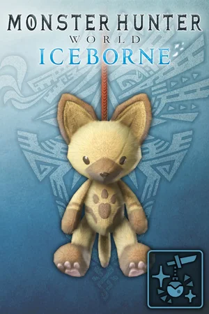 Pendant: Stuffed Felyne Teddy