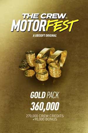The Crew™ Motorfest Gold Pack (360,000 Crew Credits)