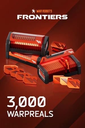 War Robots: Frontiers - 2500 (+500 Bonus) WarpReals