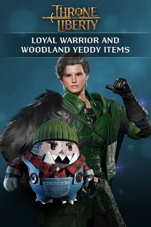 THRONE AND LIBERTY - Loyal Warrior Outfit and Woodland Yeddy Amitoi