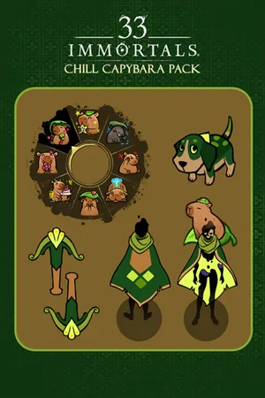33 Immortals® – Chill Capybara Pack