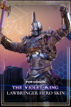 The Violet King - Lawbringer Hero Skin - FOR HONOR
