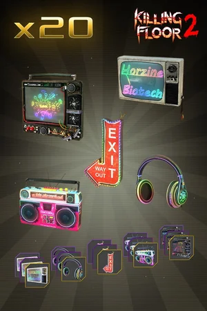 Retro Neon Gear Cosmetic Bundle