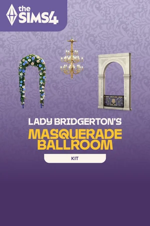 The Sims™ 4 Lady Bridgerton’s Masquerade Ballroom Kit