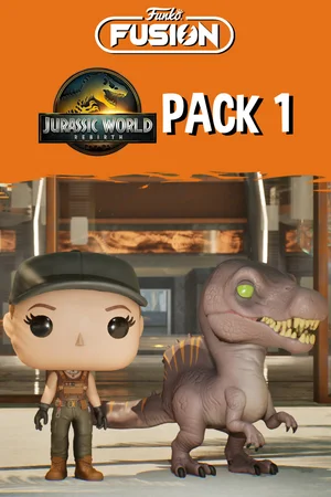 Funko Fusion - Jurassic World Rebirth Pack 1 -Zora Bennett and Spinosaurus