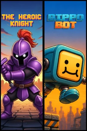The Heroic Knight & Bippo Bot (BUNDLE)