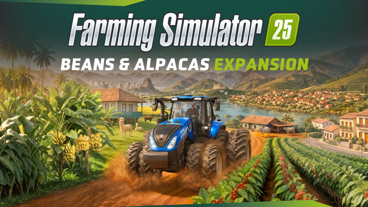 Farming Simulator 25: Beans & Alpacas Expansion