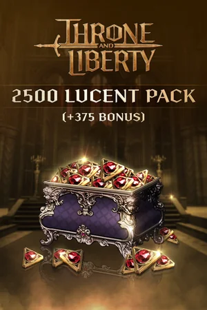 2,500 Lucent Pack (+375 Bonus) - Throne and Liberty
