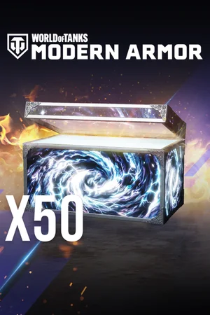 World of Tanks Modern Armor - 50 Steel Asylum War Chests