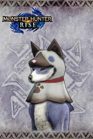 "Felyne Mask" Palamute layered armor piece